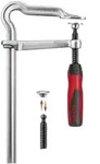 Ganzstahlschraubzwinge OMEGA Spann-W.400mm A.120mm 2-K-Griff BESSEY