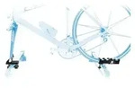 Peruzzo 701/702 Dachfahrradtr&auml;ger Peruzzo Rolle/Pordoi auch f&uuml;r Disc Brake,