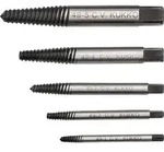 Schraubenausdrehersatz 49-A M3-M18 5-tlg.Nenn-Gr.1,2,3,4,5 KUKKO