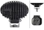 HELLA 1GA 996 661-001 LED-Arbeitsscheinwerfer - Oval 100 - 12/24V - 1500lm - Anbau -