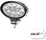 HELLA 1GA 357 001-001 LED-Arbeitsscheinwerfer - Valuefit O1200 - 12/24V - oval -