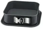 Kaiser 23.0063.8089, Springform, Quadratisch, 2,9 l, Schwarz, Stahl, 240 mm