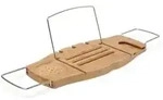 020390-390 - AQUALA Badewannenhalterung Holz, natur