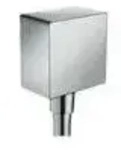 hansgrohe HG Schlauchanschluss FIXFIT SQUARE mit R&uuml;ckflussverhinderer