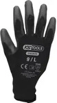 KS TOOLS Mikro-Feinstrickhandschuhe-schwarz 9 12 Paar - 310.0470