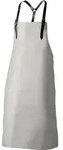 Brustlatzsch&uuml;rze Knut L.ca.100xB.ca.80cm grau Spaltleder FELDTMANN