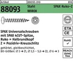 Schraube R 88093 Ruko Spitze/PZ 3x30/28-Z Stahl galv.verz. WIROX 1000St. SPAX