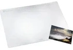 L&auml;ufer Schreibunterlage MATTON TRANSPARENT, glasklar