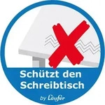L&auml;ufer Schreibunterlage Durella 40656 52x65cm schwarz