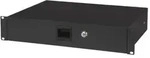 Showgear 19 Inch Drawer with keylock 2HE (483 x 350 x 88 mm, LxBxH)/6,7 kg