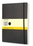 Moleskine Classic XL - Einfarbig - Schwarz - 192 Bl&auml;tter - 70 g/m2 - Kariertes P