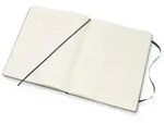 Notizbuch XL 19x25cm liniert Hardcover 96 Blatt saphir