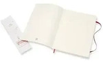 Notizbuch XL 19x25cm liniert Softcover scharlachrot