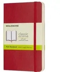 Notizbuch Pocket A6 blanko Softcover scharlachrot