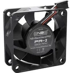 NoiseBlocker BlackSilent Pro PC-Geh&auml;use-L&uuml;fter Schwarz (B x H x T) 60 x 60 x 25 mm