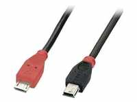 Lindy - USB-Kabel - Mini-USB, Typ B (M) bis Micro-USB Typ B (M)