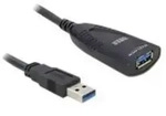 DeLOCK Aktives USB 3.0 Verl&auml;ngerungskabel, Stecker A auf Buchse A, 5,0 m