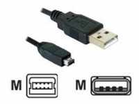 Delock - USB-Kabel - mini-USB Typ B (M) bis USB (M)