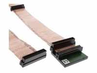InLine® SCSI U320 Flachbandkabel, 68pol, für 2 Geräte, mit Terminator, 0,78m...