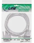 InLine&reg; Joystickverl&auml;ngerung, 15pol Stecker / Buchse, 10m, vergossen Kabel Serielle