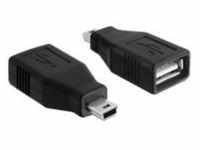 Delock USB adapter - USB-Adapter - USB (W) bis mini-USB Typ B (M)