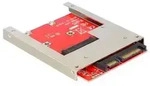 "DeLOCK Converter SATA 22 pin > mSATA with 2.5" Frame"