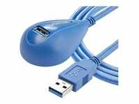 StarTech.com 1,5m SuperSpeed USB 3.0 Verlängerungskabel / Dockingkabel - Blau -