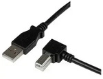 StarTech.com 3m USB 2.0 A auf B Kabel rechts gewinkelt - St/St - USB Druckerkabel -