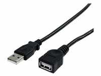 StarTech.com USB 2.0 Verlängerung 90cm - USB-A Verlängerungskabel Stecker auf