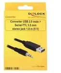 DeLock Converter USB 2.0 > Serial-TTL 3.5 mm stereo jack (5 V)