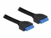 DeLOCK USB 3.0 Pin Header - USB-Kabel - 19-poliger USB 3.0 Kopf (W)