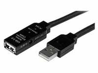 StarTech.com 15m USB 2.0 Repeater Kabel - Aktives USB Verlängerungskabel mit