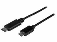 StarTech.com USB 2.0 USB-C auf Micro-B Kabel - 1m - USB C zu Micro B Anschlusskabel -