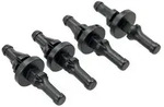 InLine&reg; L&uuml;fter Entkopplung, f&uuml;r aller Gr&ouml;&szlig;en von 60 bis 120mm, 100er Pack