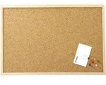 MAUL Korktafel mit Holzrahmen, (B)800 x (H)600 mm