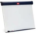 Desktop Flipchart Barracuda magnetisch mit Gummif&uuml;ssen wei&szlig;