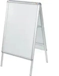 Nobo Plakatst&auml;nder 1902206 DIN A1 Alurahmen silber