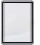 nobo Schaukasten Premium Plus, Metall-R&uuml;ckwand, 8 x DIN A4