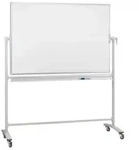 Franken Whiteboard ST202 150x100cm drehbar emailliert wei&szlig;