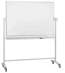 Franken Whiteboard STC201 90x120cm drehbar lackiert wei&szlig;