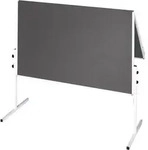 Franken Moderationstafel CC-UMTF-G12 klappbar Filz grau