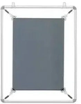 Franken GmbH FRANKEN - Posteraufh&auml;nger - f&uuml;r A4 - Silber