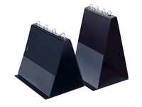 Veloflex Tisch-Flipchart/4101080 A4 quer schwarz PVC
