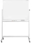 Magnetoplan Whiteboard CC Mobil (B x H) 2200mm x 1200mm Wei&szlig; emailliert Beide Seiten