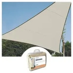 Perel Sonnensegel, wasserabweisend, 3.6 x 3.6 x 3.6 m, 160 g/m2, Polyester, Dreieck,