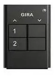 Gira Funk Handsender 2fach 535210