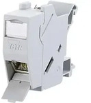 Metz Connect 1309426003-E Netzwerkdose Hutschiene CAT 6 Lichtgrau (RAL 7035)