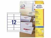 Avery-Zweckform J8177-25 Adress-Etiketten 99.1 x 42.3 mm Papier Weiß 300 St.