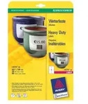 AVERY ZWECKFORM - Avery Heavy Duty Laser Labels - Polyester - wei&szlig; - 99.1 x 139 mm
