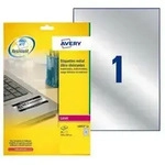 AVERY ZWECKFORM - Avery Heavy Duty Laser Labels - Polyester - Silber - A4 (210 x 297